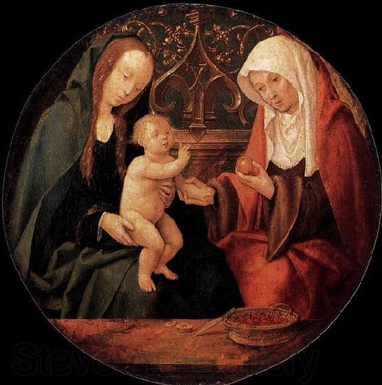 Willem Cornelisz. Duyster Virgin and Child with St Anne Spain oil painting art
